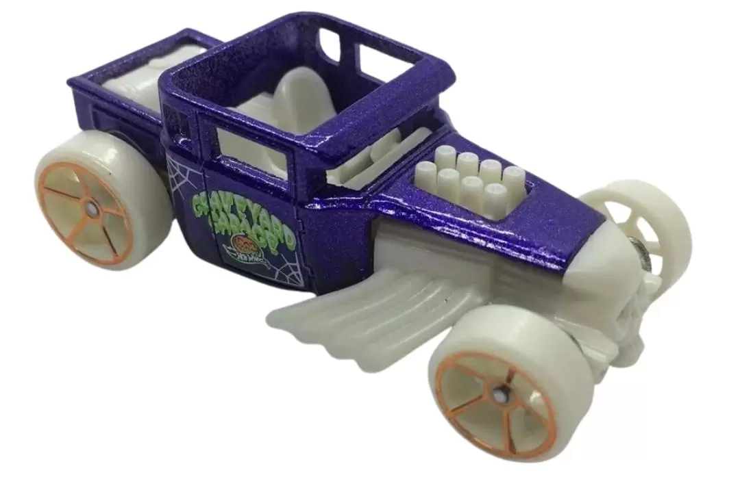 Foto da miniatura Hot Wheels Bone Shaker na cor Roxo